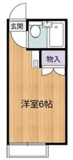 美しの森ハウスA棟【2階】の間取り