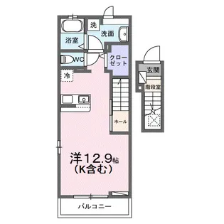 カレントT【2階】の間取り