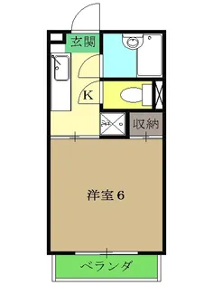 ホームズ美浜【211号室】の間取り