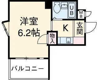 プレアール名古屋原【302号室】の間取り