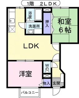 ミレニアムⅡ【1階】の間取り