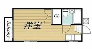 メゾンマリン【1階】の間取り