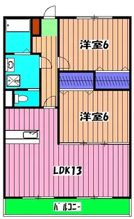 ガーデンアネックス【4階】の間取り