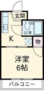 シャトレベール青山【1階】の間取り