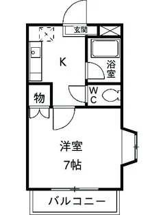 エルハイム【2階】の間取り