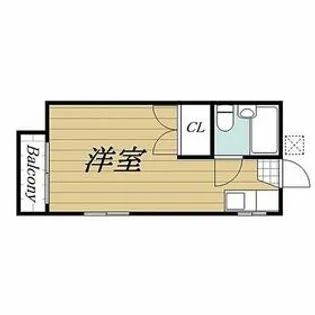 メゾンマリン【1階】の間取り