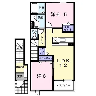 エアリーヒル A【2階】の間取り