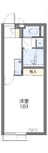 レオネクストカロータN 1番館【1階】の間取り