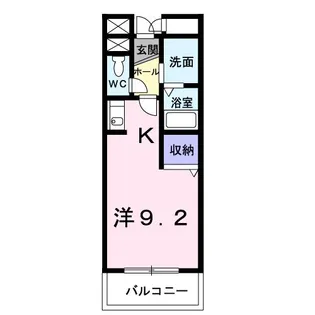 メゾン ド アウローラ【1階】の間取り