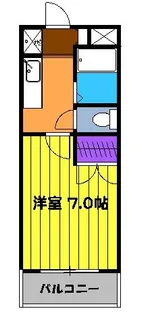エクセレンス浄水【1階】の間取り