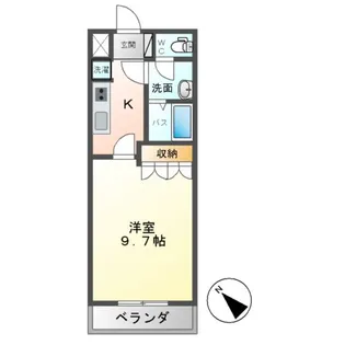 メリーベル【2階】の間取り