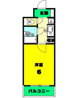 小林マンション【2階】の間取り