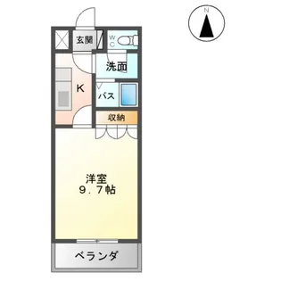 コンフォート Ⅲ【1階】の間取り