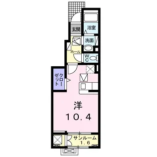 メゾン・ボヌール【1階】の間取り