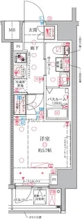 クレヴィスタ横浜関内【9階】の間取り