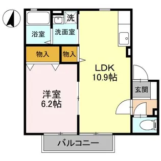 パナステージ 四季の郷 B【2階】の間取り