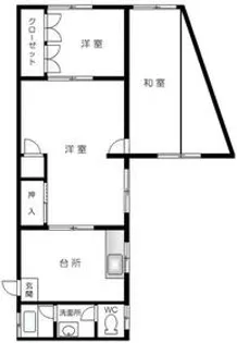 スターハイツ【105号室】の間取り