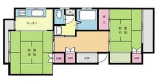 TAKE2ビル【4F号室】の間取り