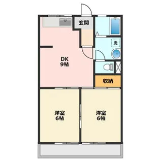 アメニティパークA【2階】の間取り