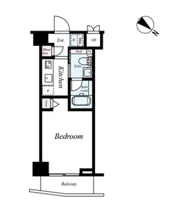 ザ・レジデンス・オブ・トーキョーTY16【102号室号室】の間取り