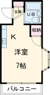 第5野本ビル【2階】の間取り