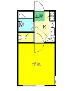 プランドール【101号室】の間取り