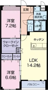 PLANDOR ONE【2階】の間取り