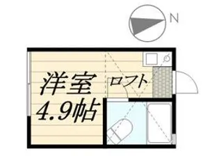 ピュアハウス藤棚三番館【0102号室】の間取り