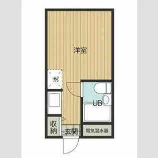 新茂原グリーンパレス【209号室】の間取り