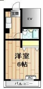 サンパレス古河A館【304号室】の間取り