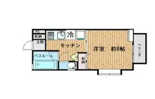 ニューハイツ【101号室】の間取り