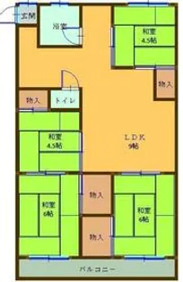 ハイツ小正A棟【3階】の間取り