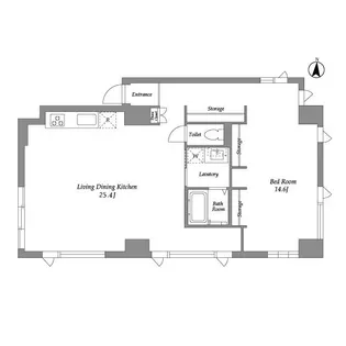 品川港南テラス【6階】の間取り