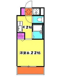 リヴシティ西川口【8階】の間取り