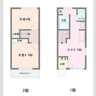 ライフ光【13号室】の間取り