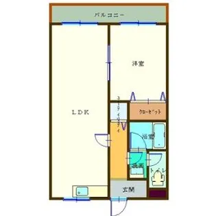 ロワールレジデンス7番館【207号室】の間取り