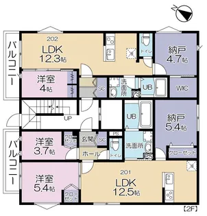 Est Felicita 押上【2階】の間取り