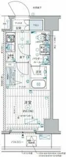 GENOVIA西横浜【9階】の間取り