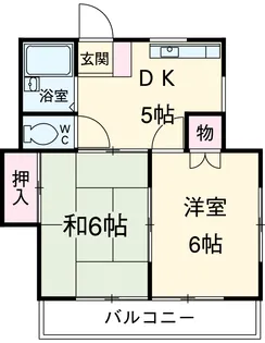 ストークハイツイワムロ【1階】の間取り