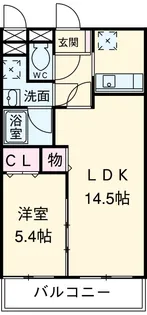 ネオポリストキワⅦ【3階】の間取り