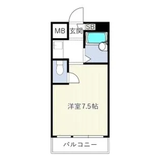 センチュリー大誠【306号室】の間取り