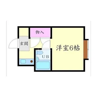 FUJI HOUSE【1階】の間取り
