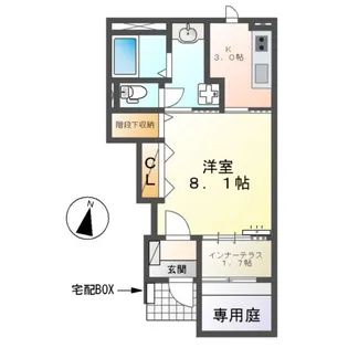 エスターテ【1階】の間取り