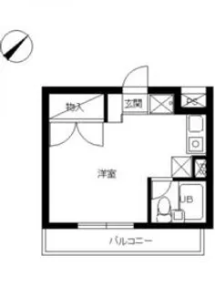 スカイコート東白楽【3階】の間取り