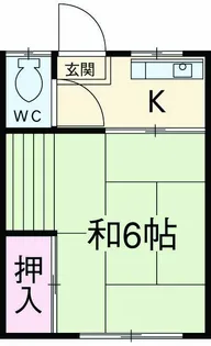 松林荘【1階】の間取り