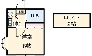 シャルマンハウス東豊田【1階】の間取り