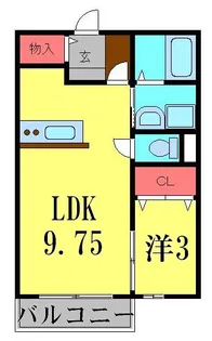 アーバンヒルズ【2階】の間取り