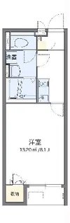 クレイノグランツ【103号室】の間取り