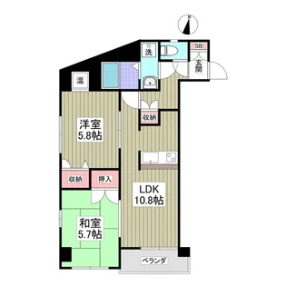 CITYPARK光【4階】の間取り