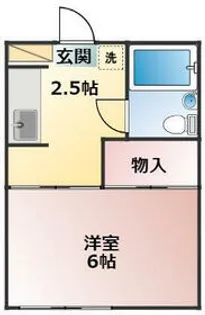 カレッジプラザ【1階】の間取り